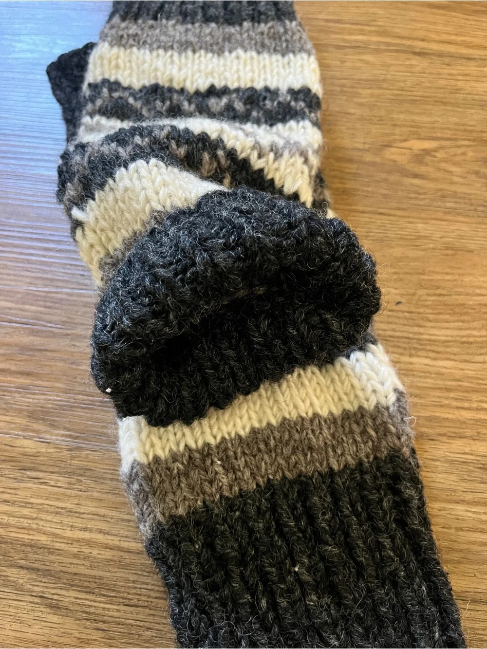 Handmade soft handknit
